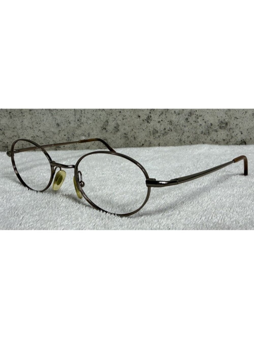 VINTAGE RAY-BAN RB 6072 2531 ROUND BROWN GUNMETAL EYEGLASSES FRAMES 44-19-135